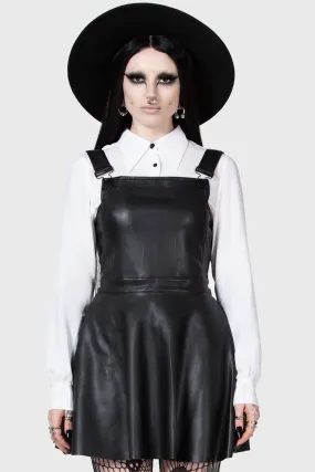 Open-back Neve Pinafore Dress