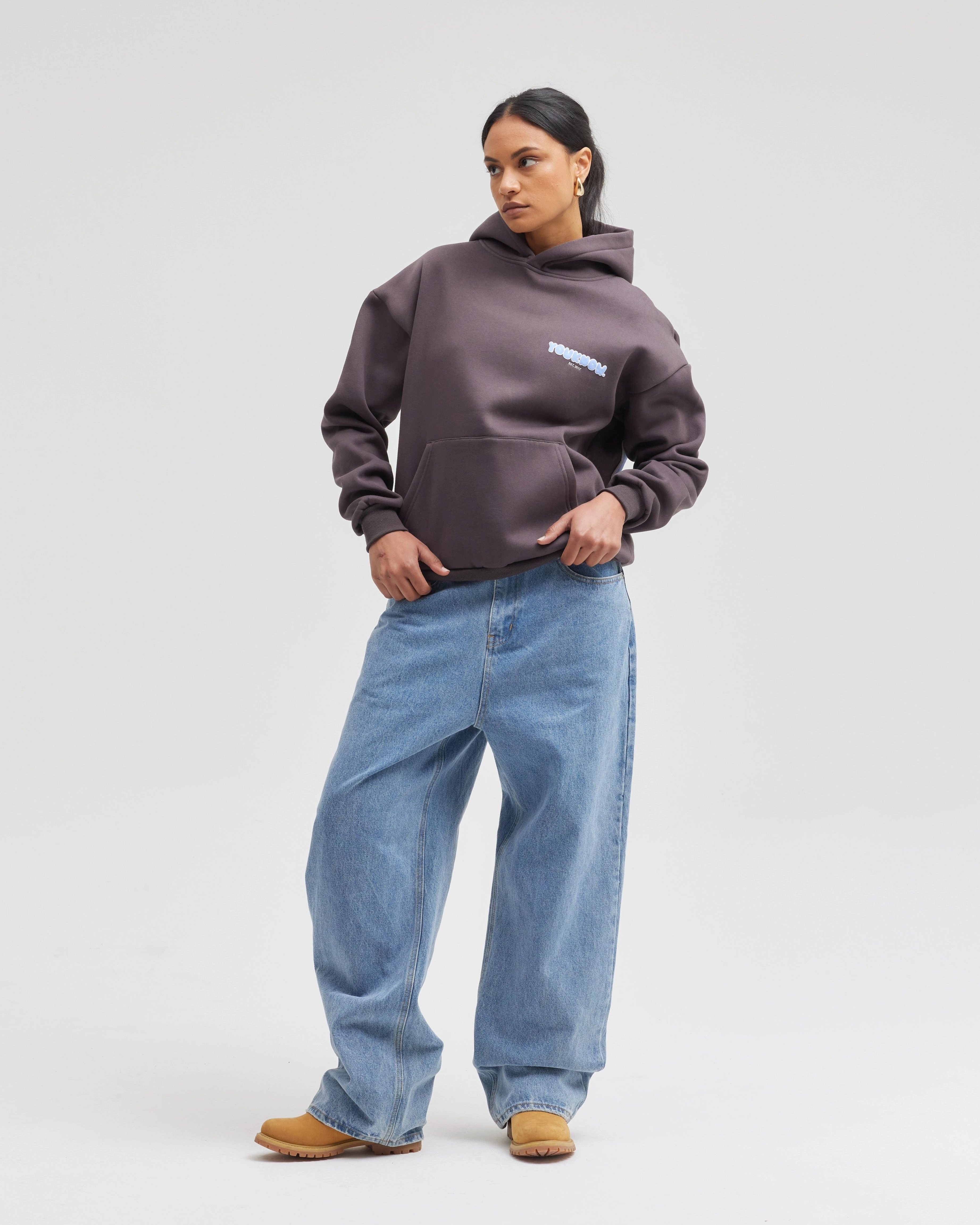 countryside drive windproof lining Sunsetszn Hoodie 2.0 | Mushroom