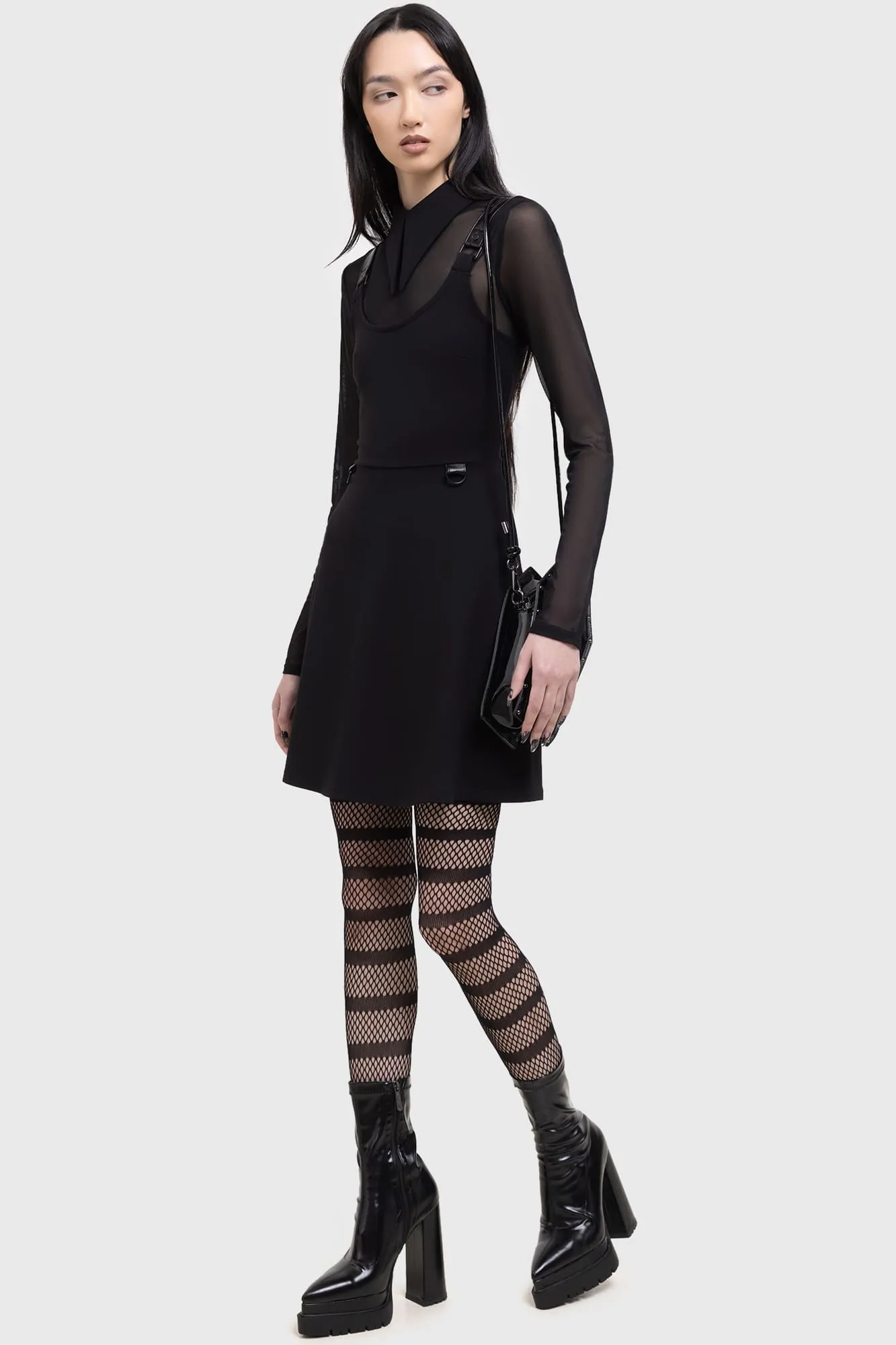 Comfort Mode High-Low-Hem Ruby Revenge Dress