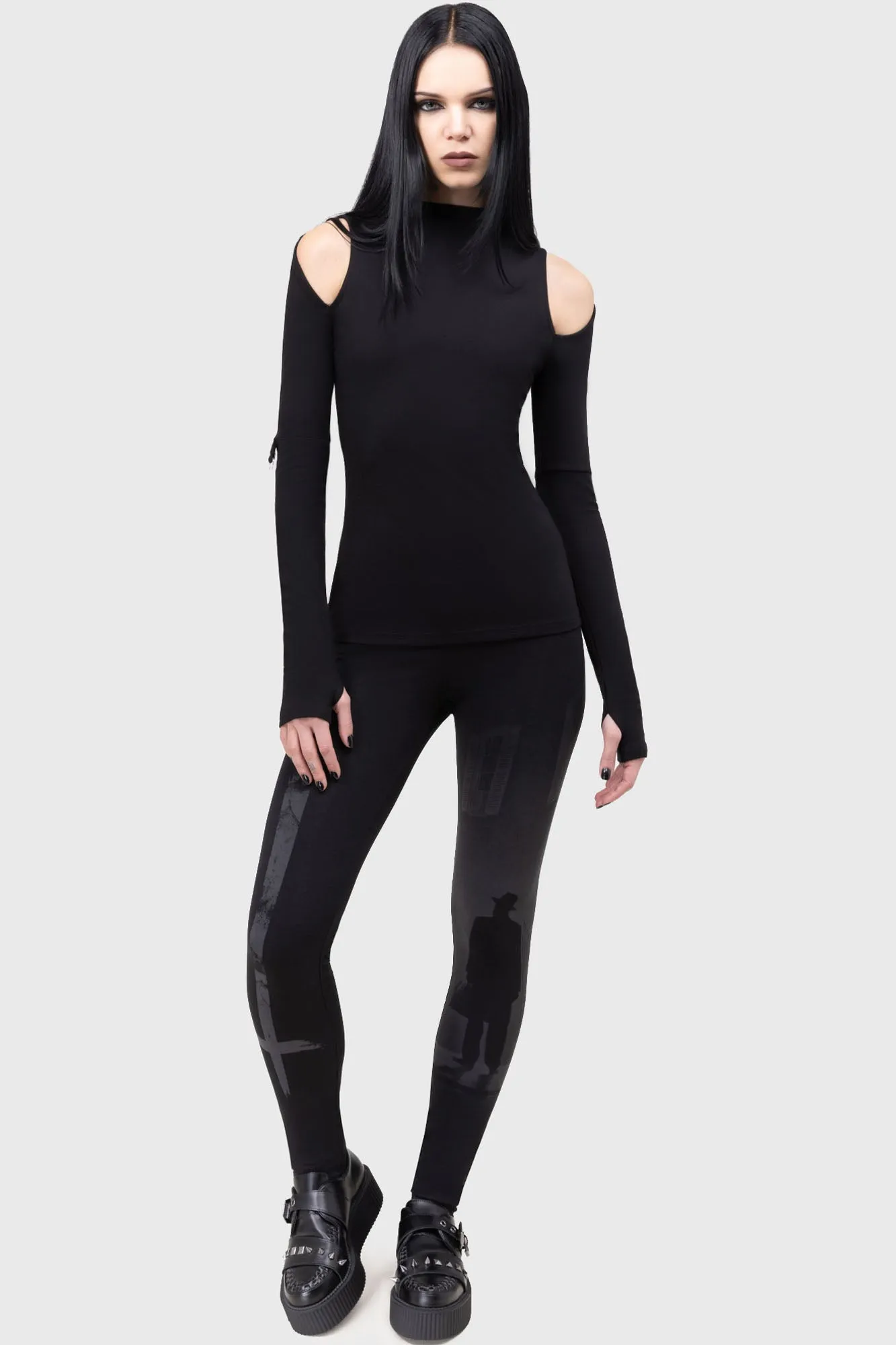 Fitness Lover Stretch Fit UltraSoft Lining Night Walk Leggings