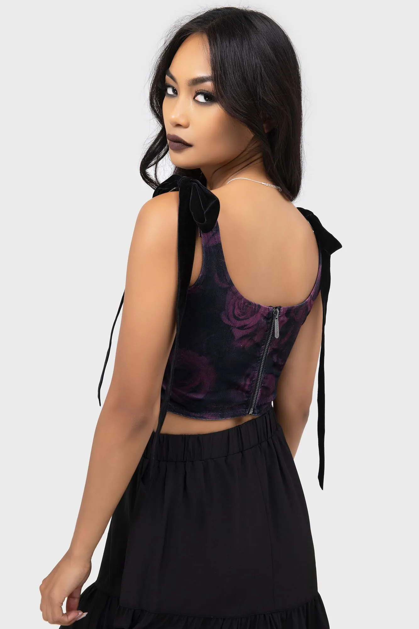Modern Design Nightbloom Corset Top
