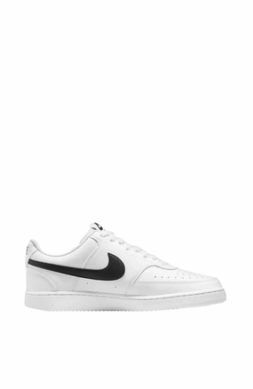 Lace Up Design Nike Court Vision Low Next Nature White
