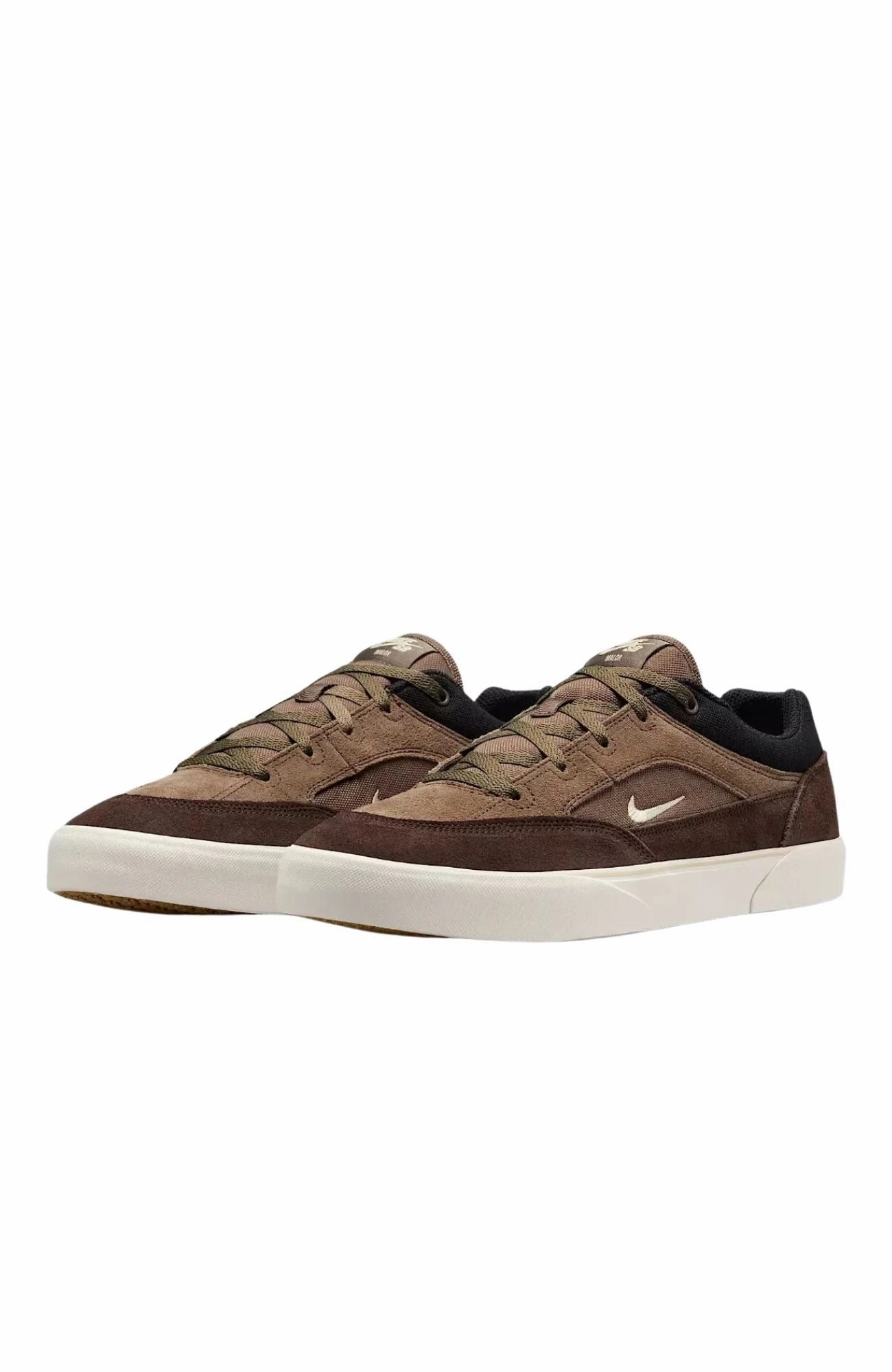 Nike SB Malor Ironstone Light Khaki Baroque Brown Black Airflow Optimized Vamp