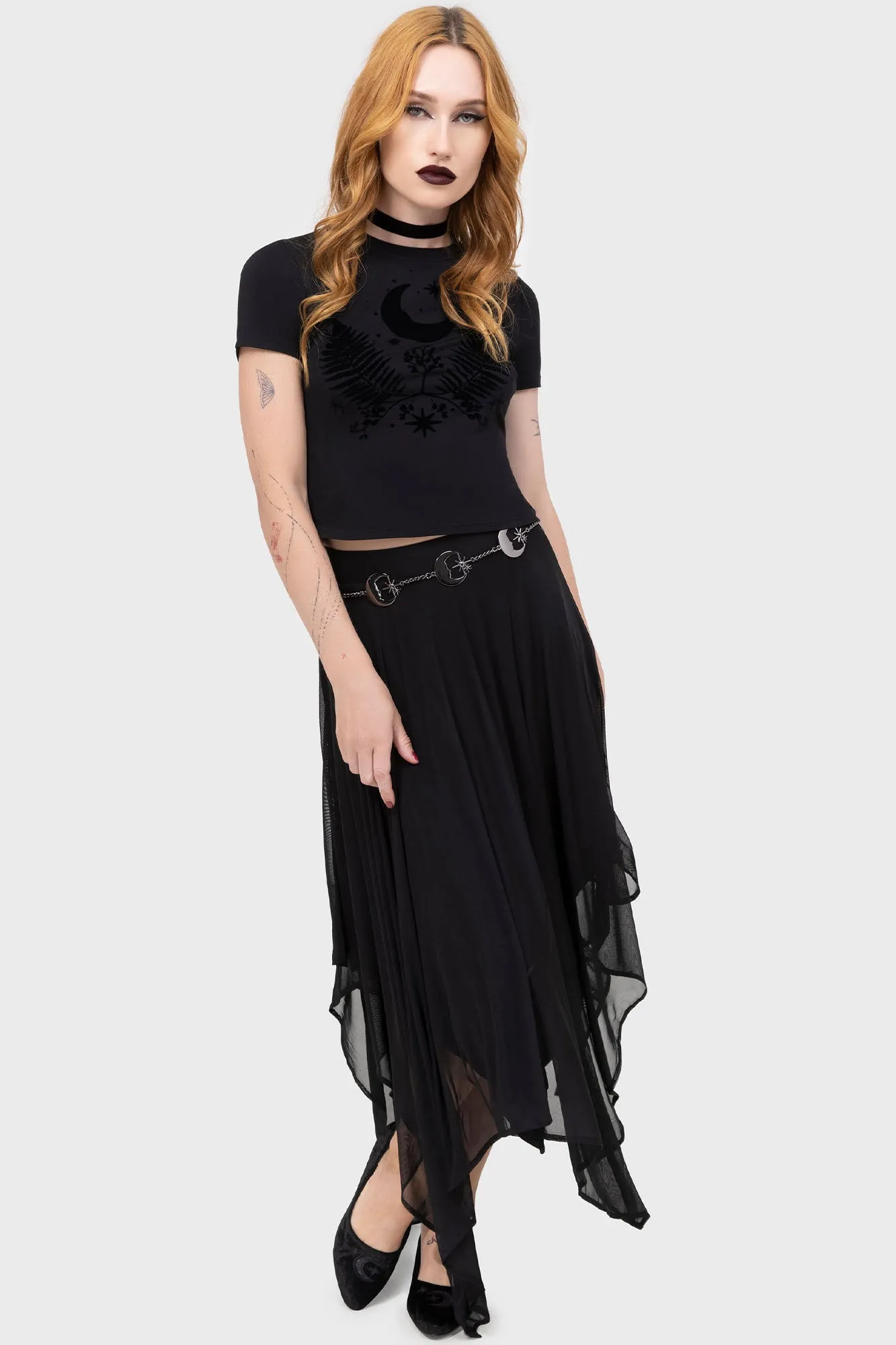 Casual Edge Daytime Look Nix Maxi Skirt