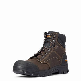 Flexible Frame Trail Exploration Croc Look Ariat Treadfast 6" H20 (Steel Toe)