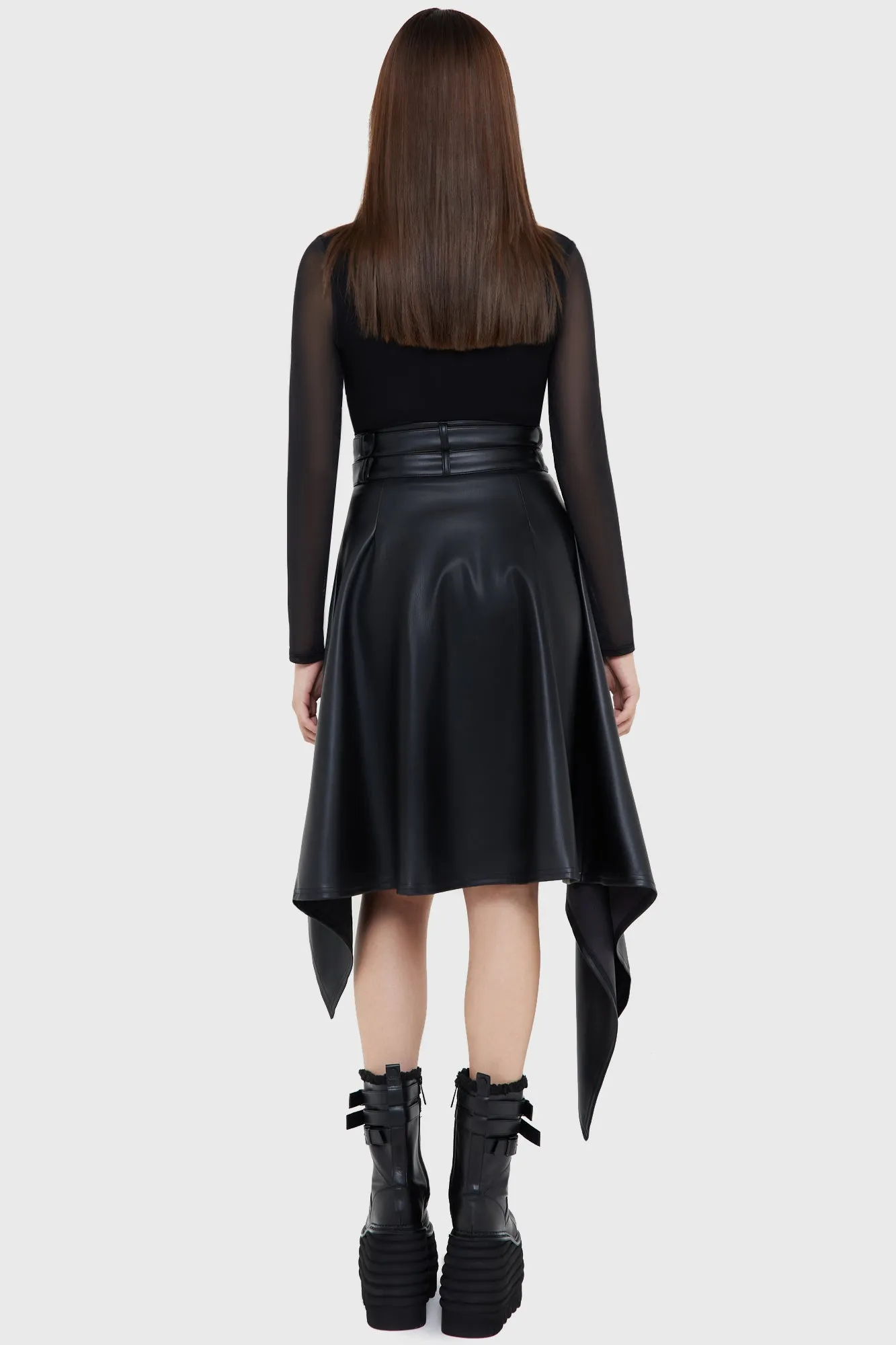 Vibe Ready Noir Ruin Skirt
