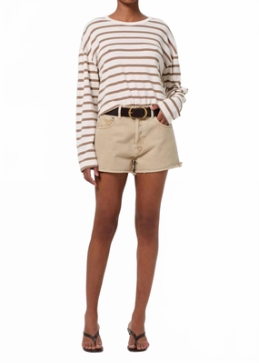 Flame Retardant Coating Soft Inner Lining Marlow Short In Hemp