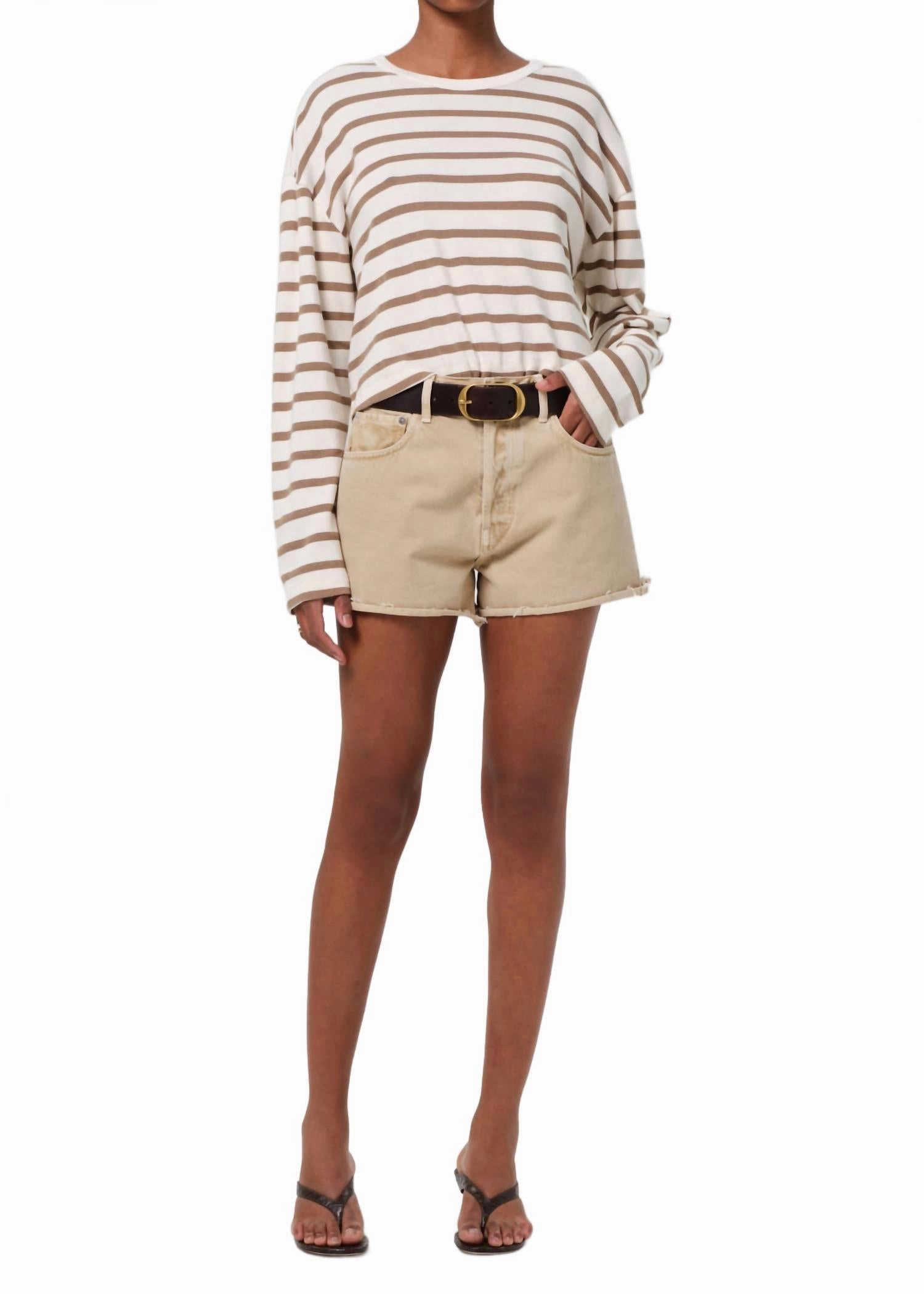 Flame Retardant Coating Soft Inner Lining Marlow Short In Hemp