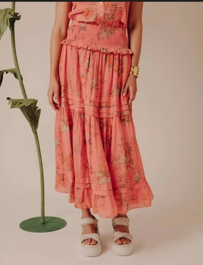 Nolan Skirt In Mayfair Floral Print Fresh Style