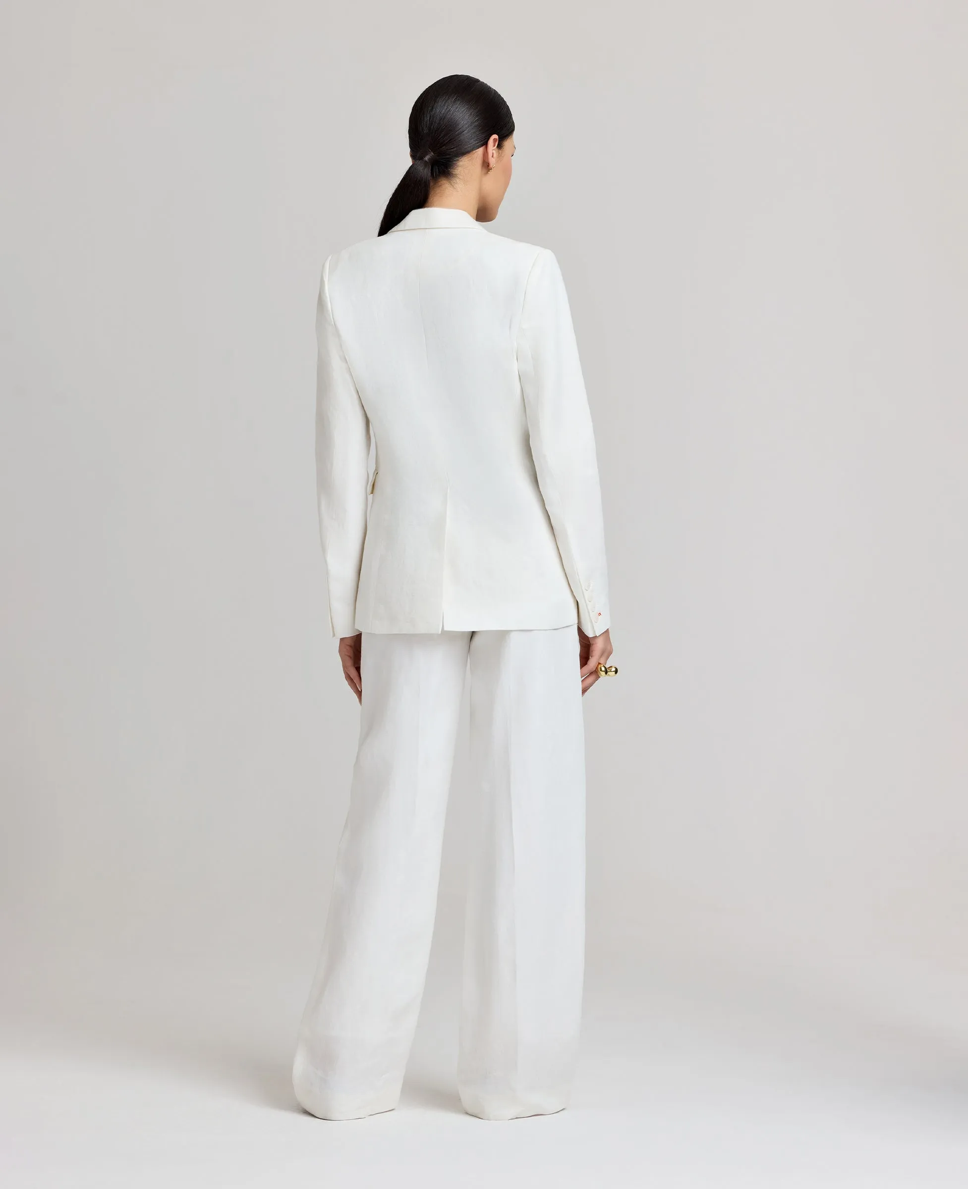 Lightweight Layer Anti Pilling Surface Elizabeth Linen Jacket