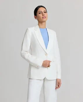 Elizabeth Linen Jacket Soft Shell Material Layered Ventilation Panels