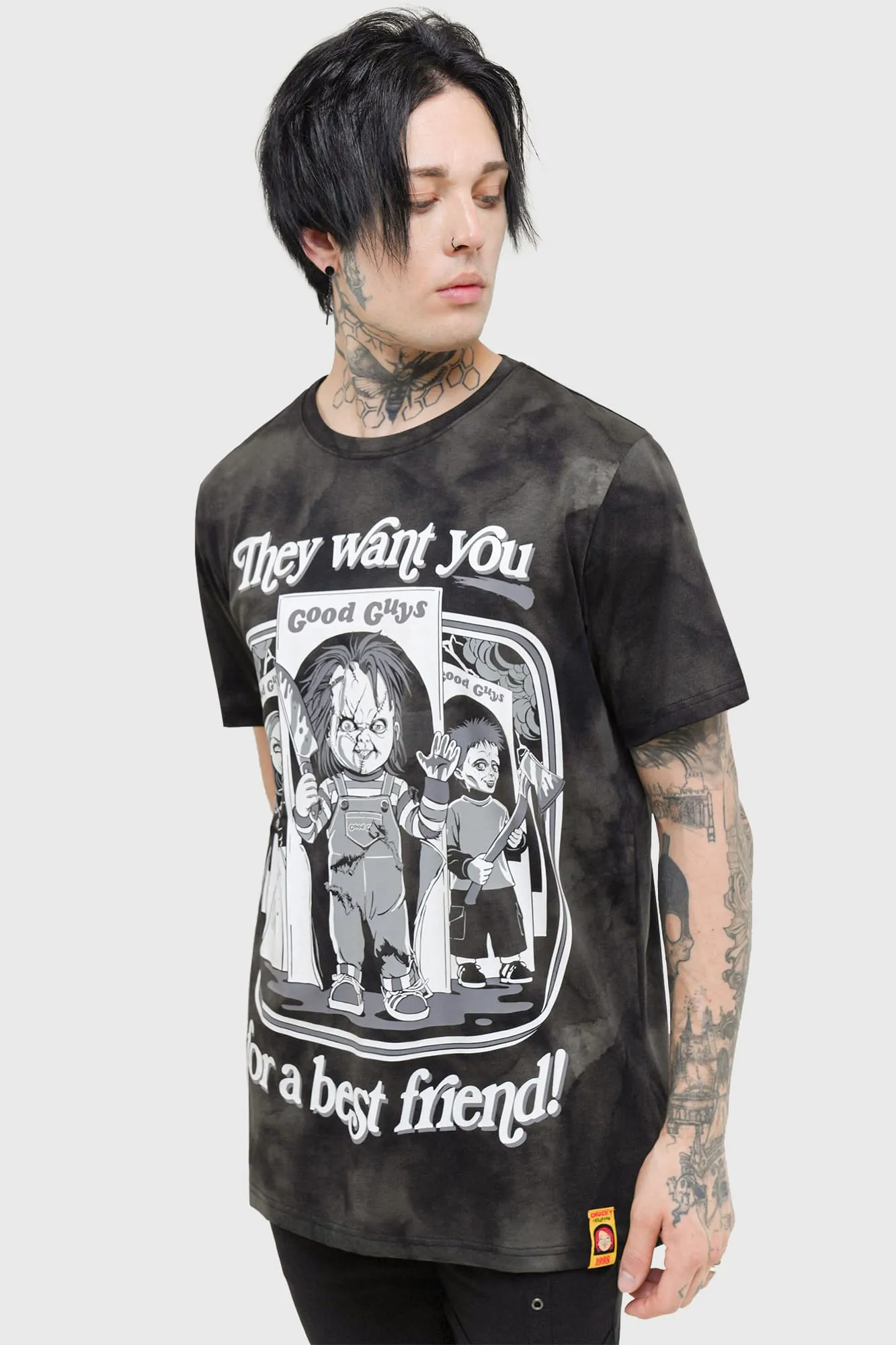 Wrinkle Resistant Material Hey There Friend T-Shirt