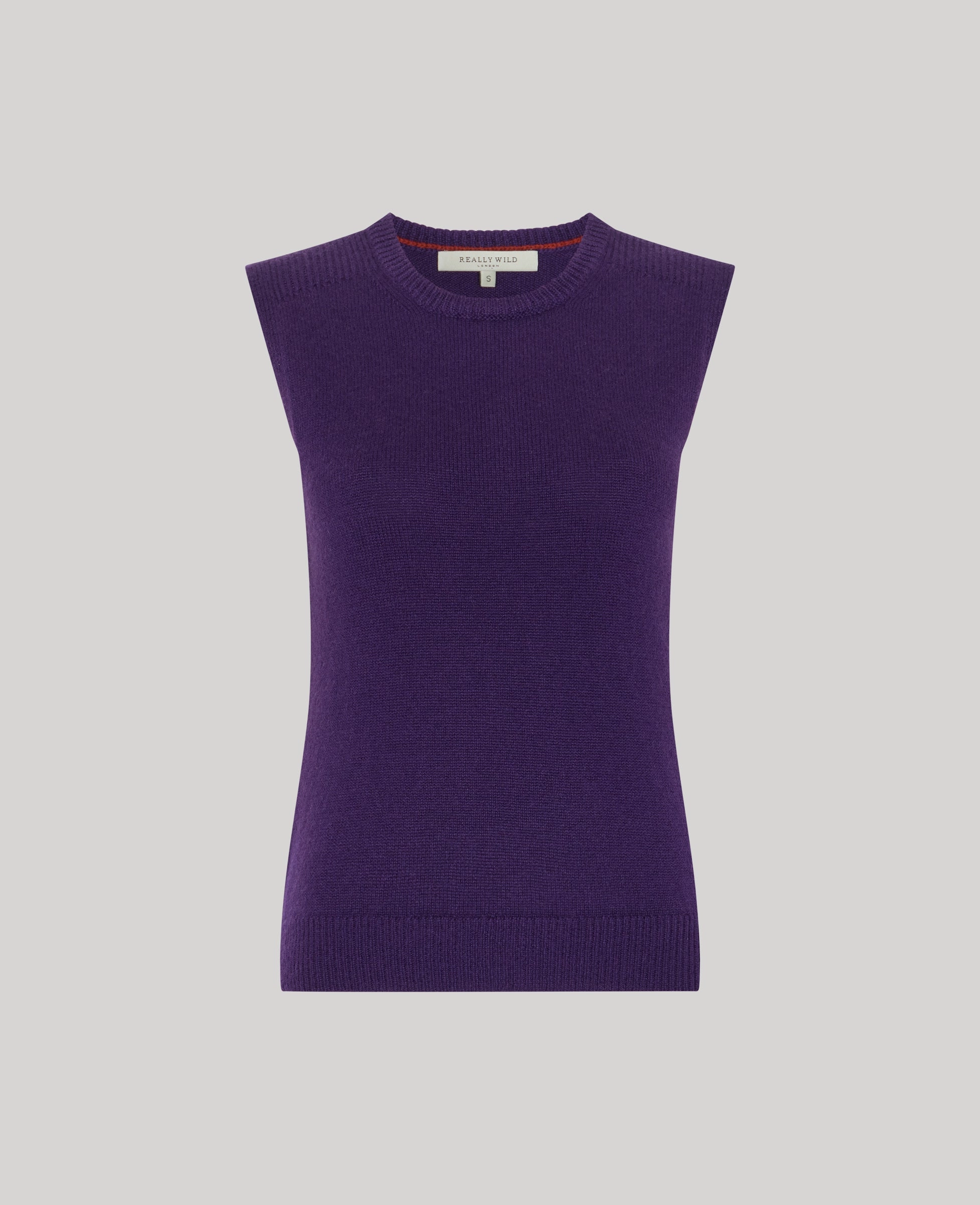 Highgrove Recycled Cashmere Round Neck Tank Winter Layer