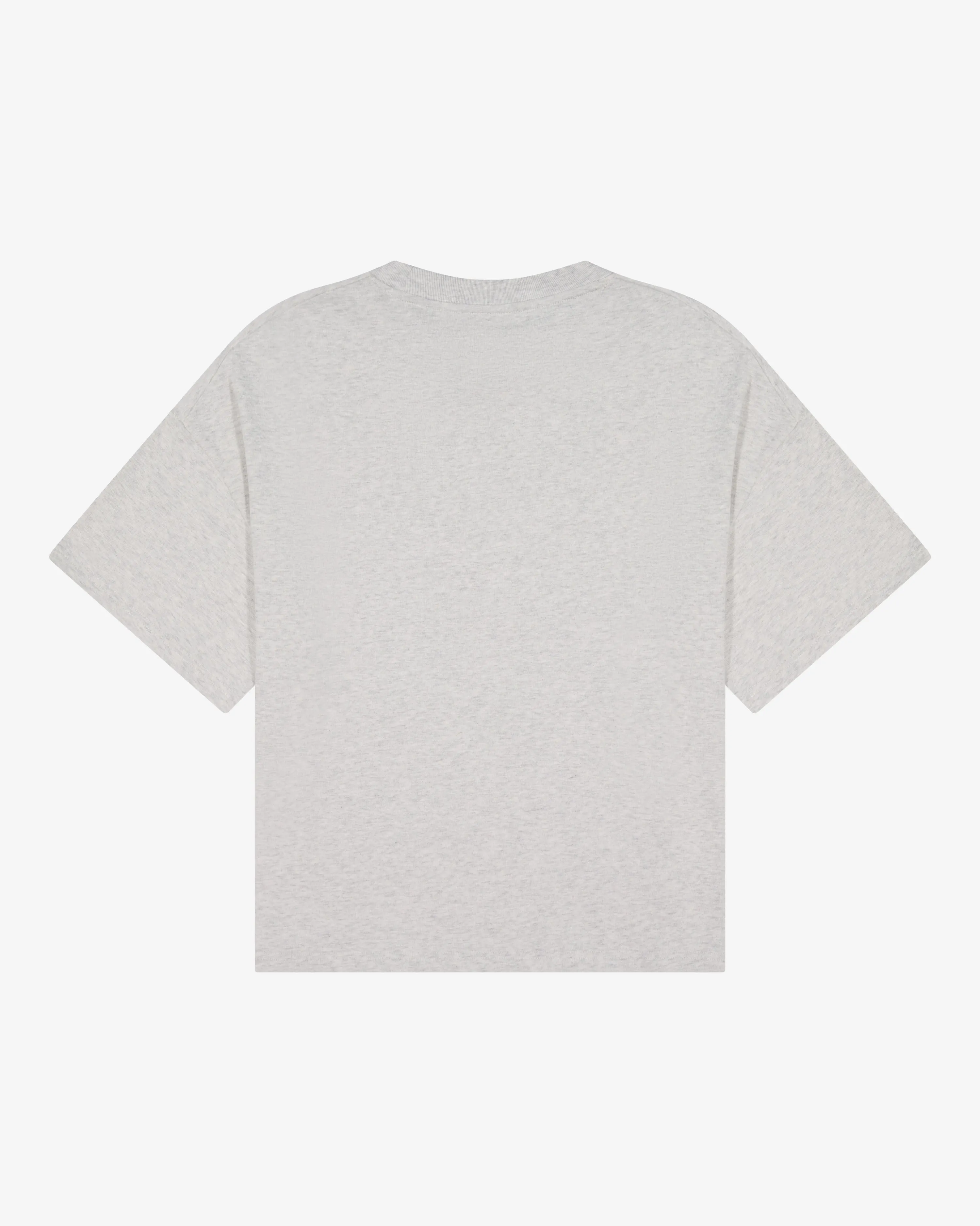 Silk combination Icon Tee | White Marle