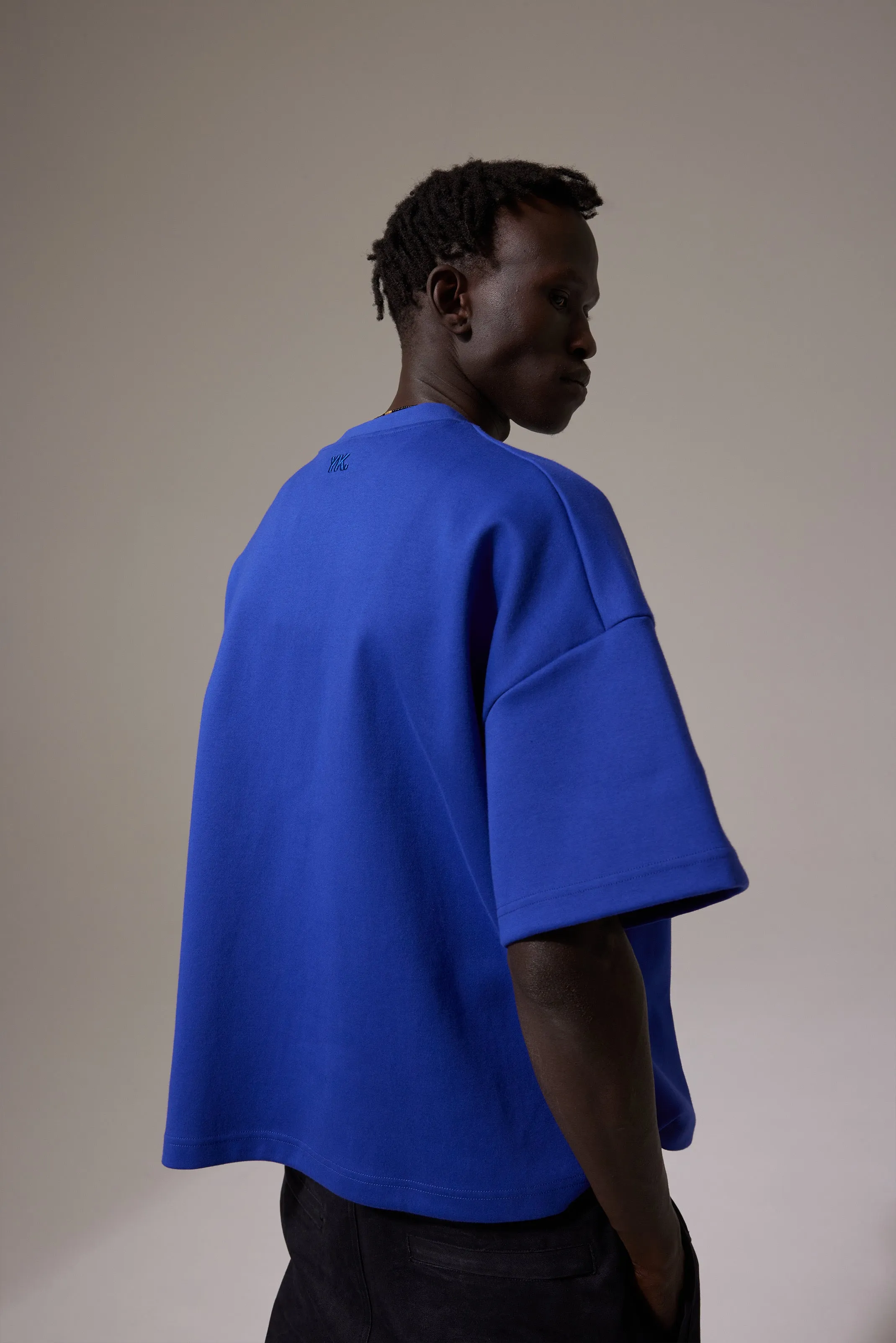 Nothing Heavyweight Tee | Azure Weekend Look