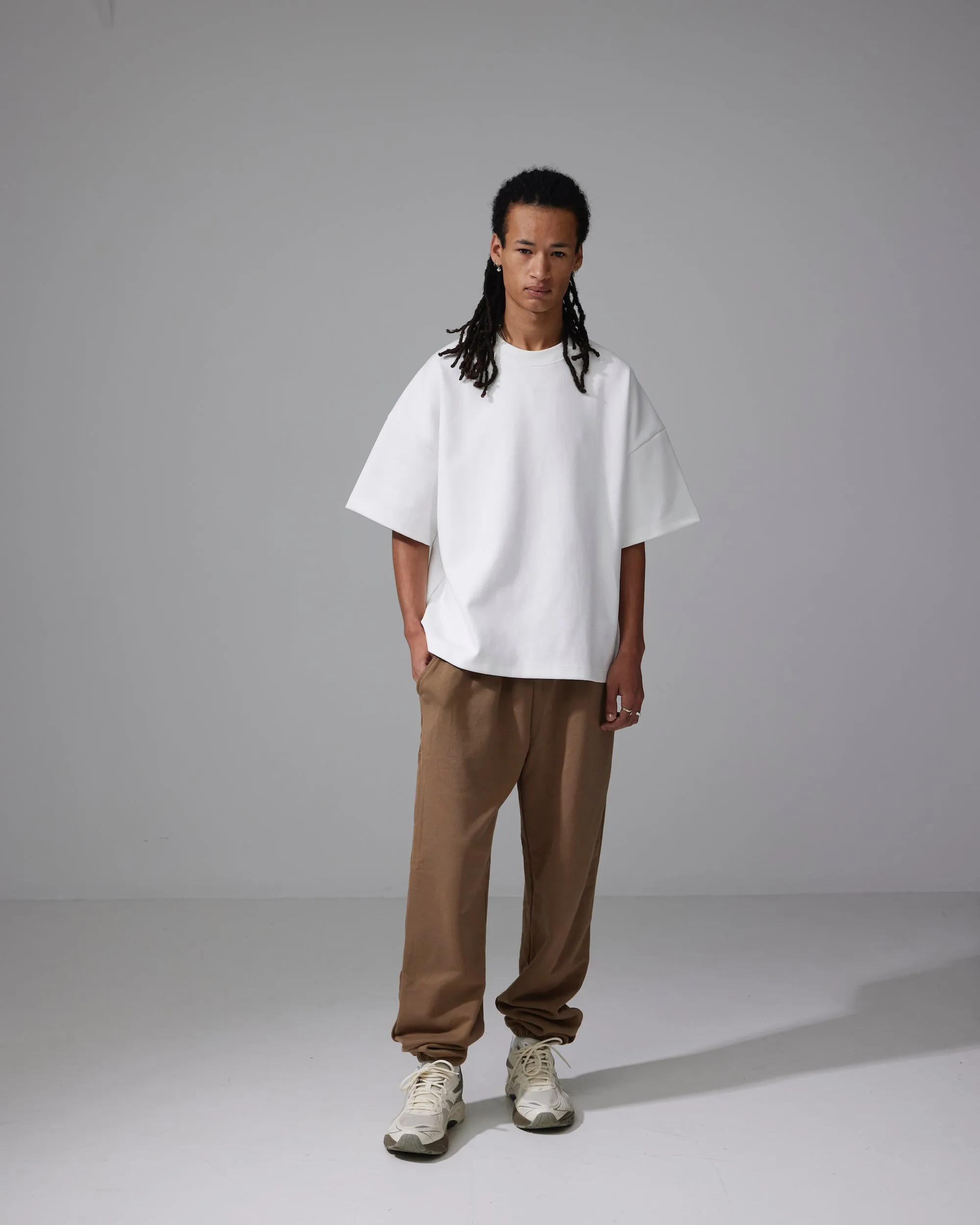 Nothing Heavyweight Tee | Cloud White Wrinkle Resistant Finish