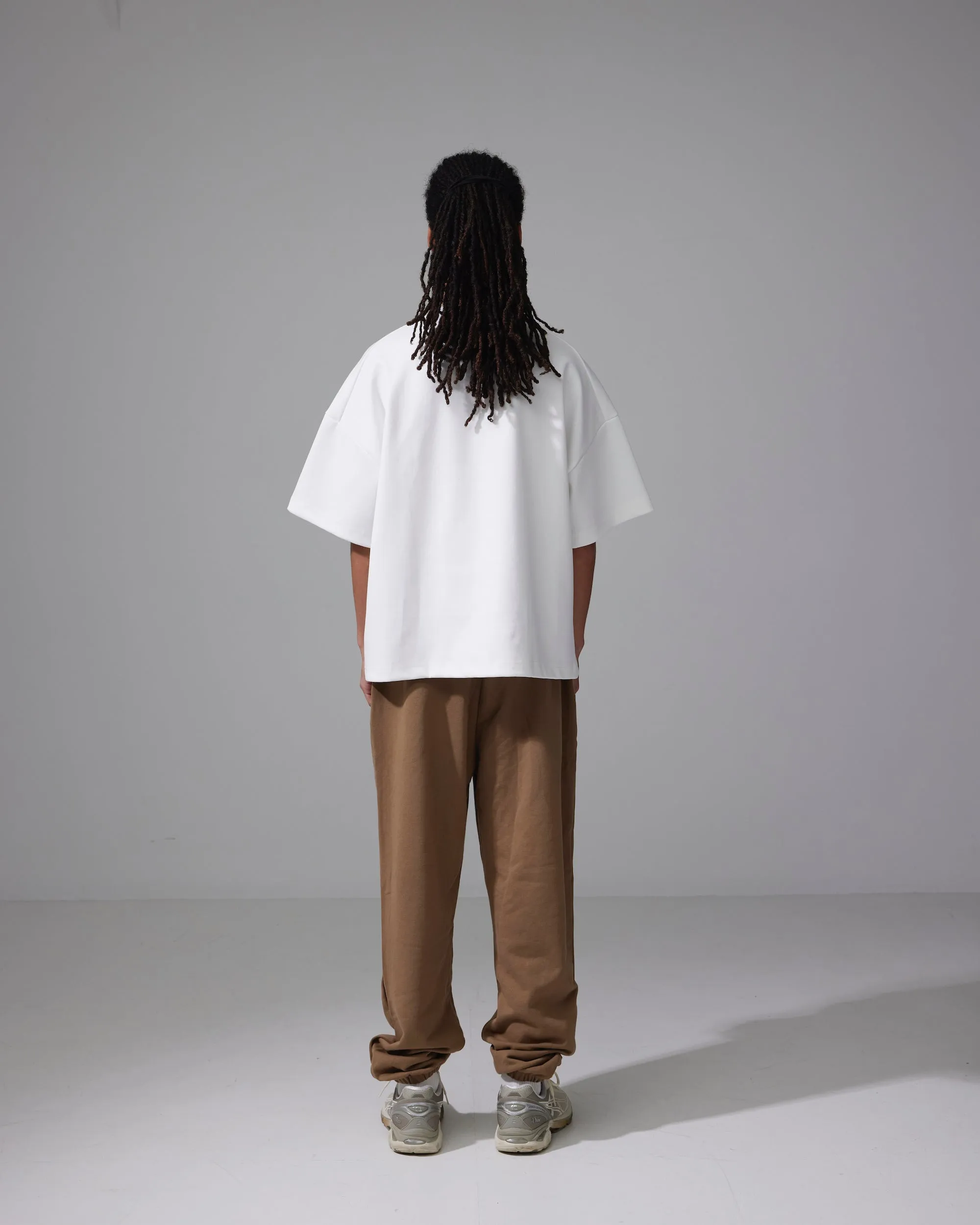 TemperatureControl Fabric Minimal Comfort Nothing Heavyweight Tee | Cloud White