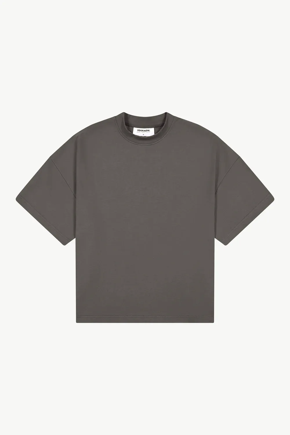 Premium Cotton Minimalist Design Nothing Heavyweight Tee | Concrete