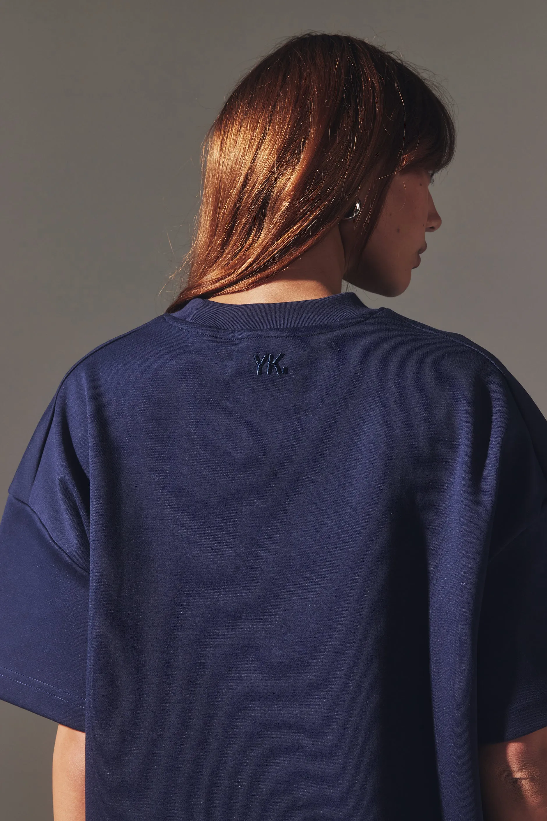 Nothing Heavyweight Tee | Midnight Blue Easy Wear Look