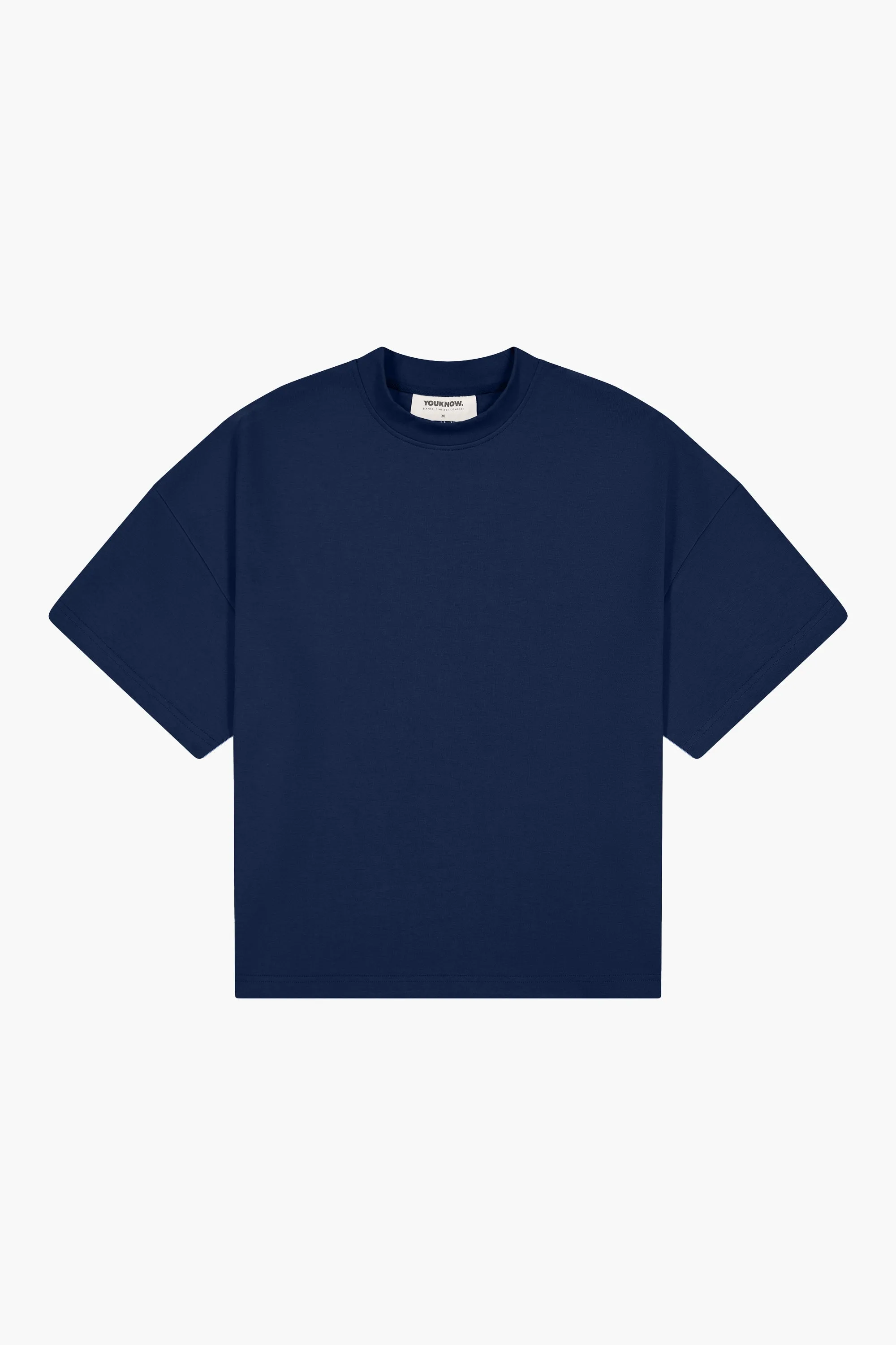 Minimal Look Nothing Heavyweight Tee | Midnight Blue