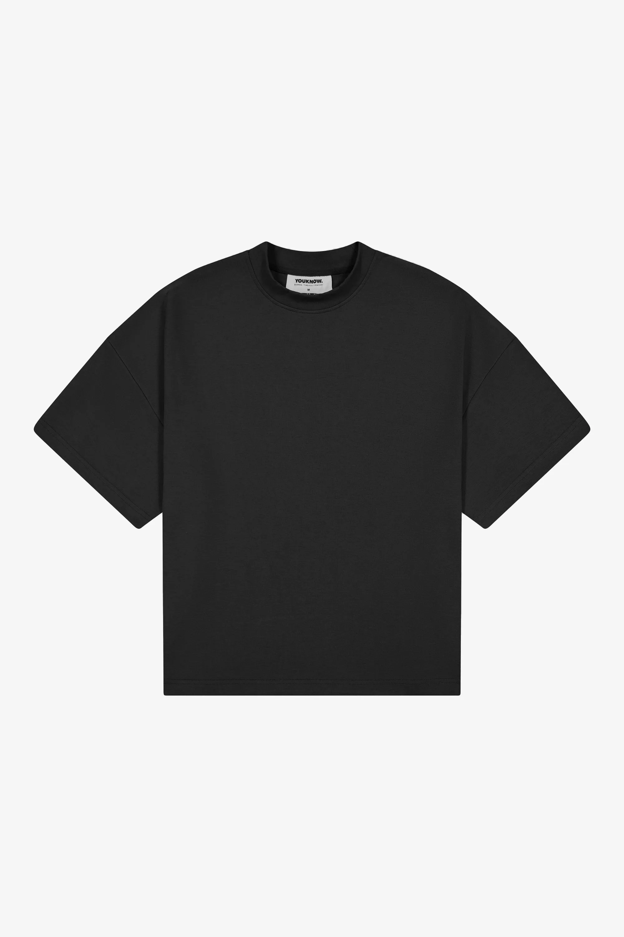 Nothing Heavyweight Tee | Tar Printed uniqueness Holiday Casual