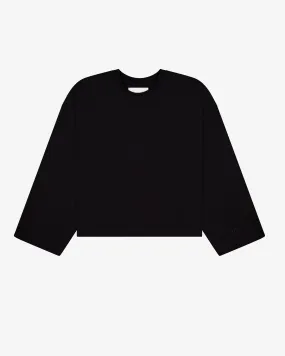 Multi Panel Structure Streetwear Nothing Longsleeve Tee | Tar
