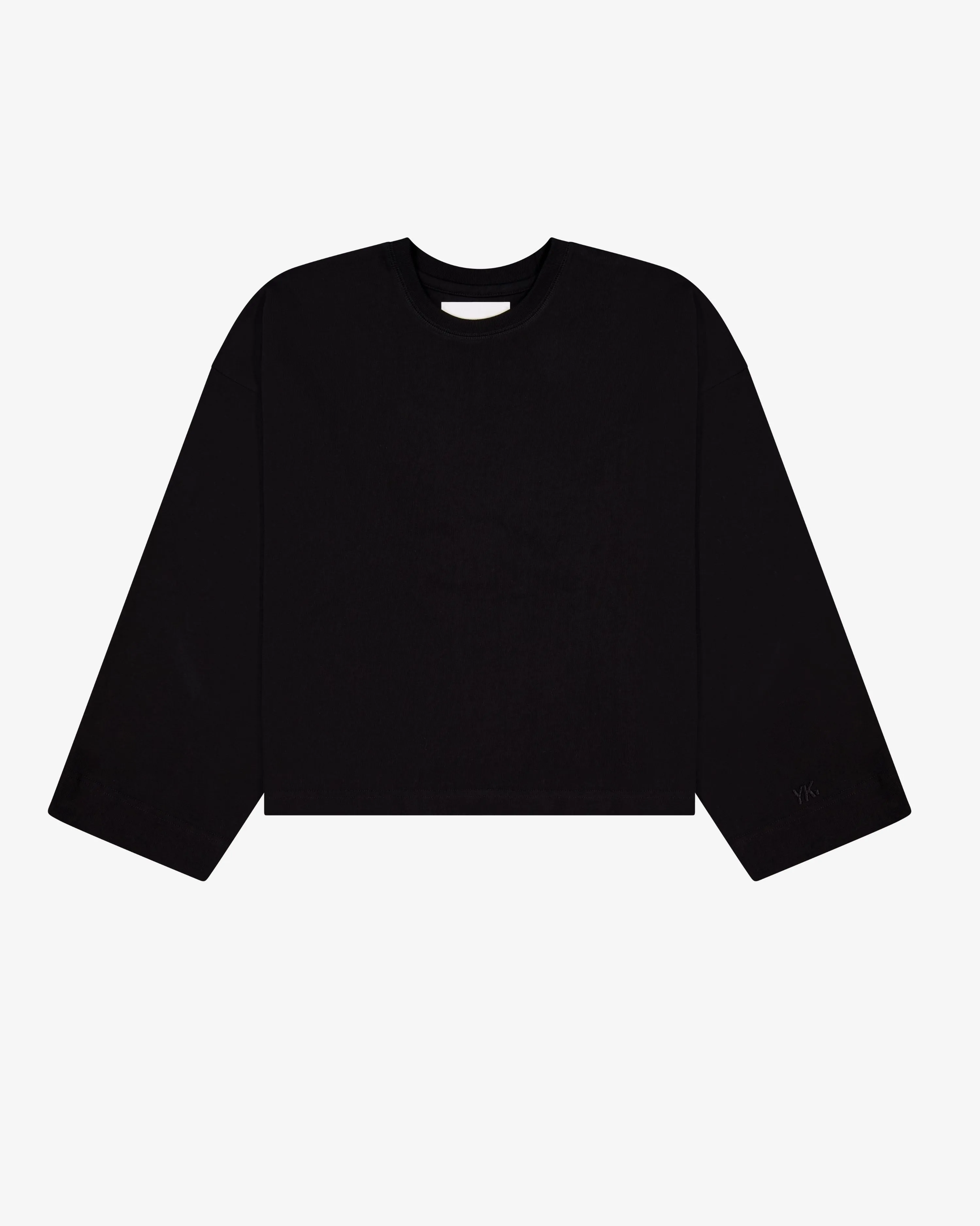 Multi Panel Structure Streetwear Nothing Longsleeve Tee | Tar