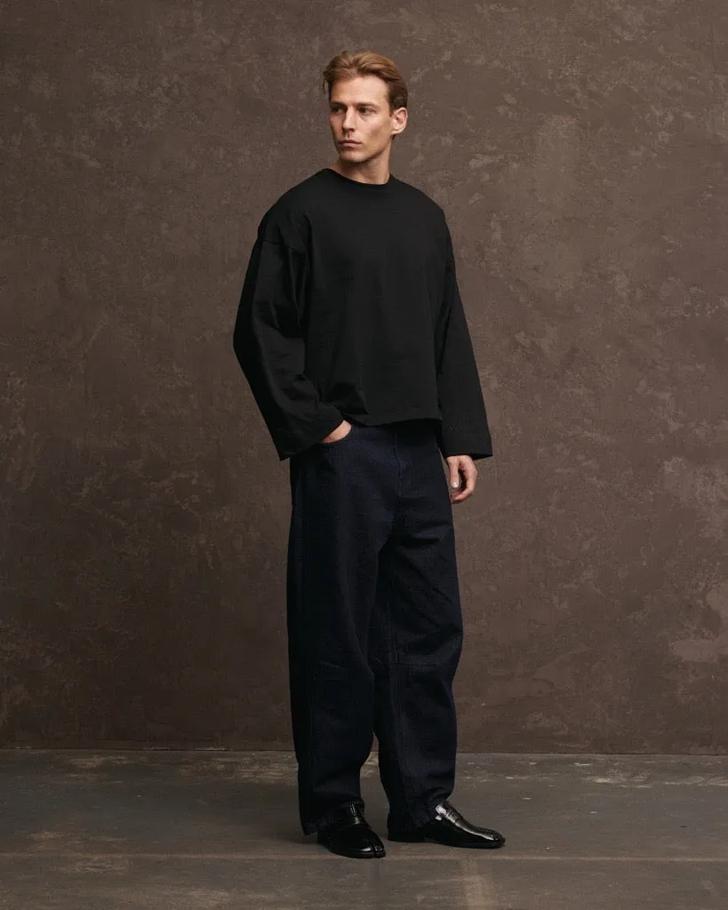 MoistureWickingFabric Fashion-Forward Fit Nothing Longsleeve Tee | Tar