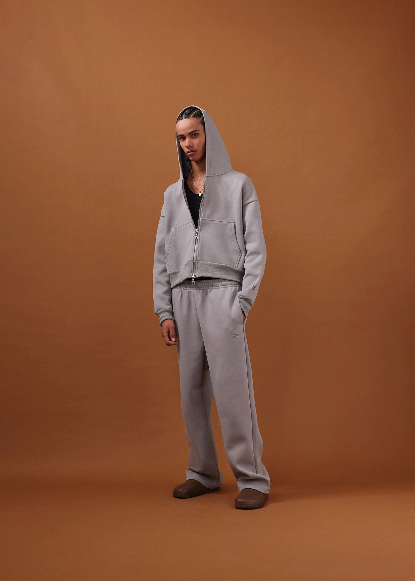 Ultimate Comfort Nothing Heavyweight Structured Sweatpants | Ice Grey