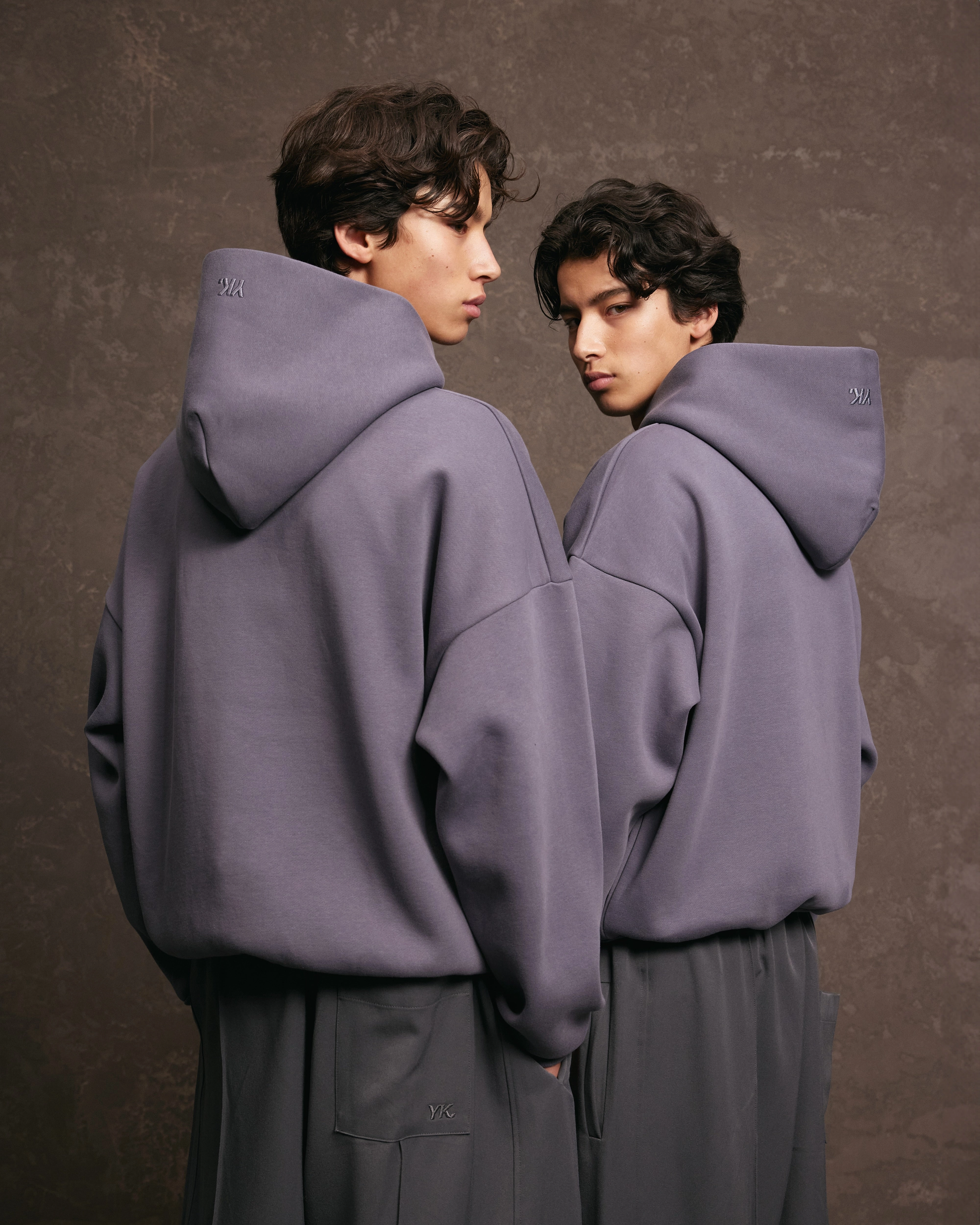 Nothing Hoodie | Denim Drawcord Hem