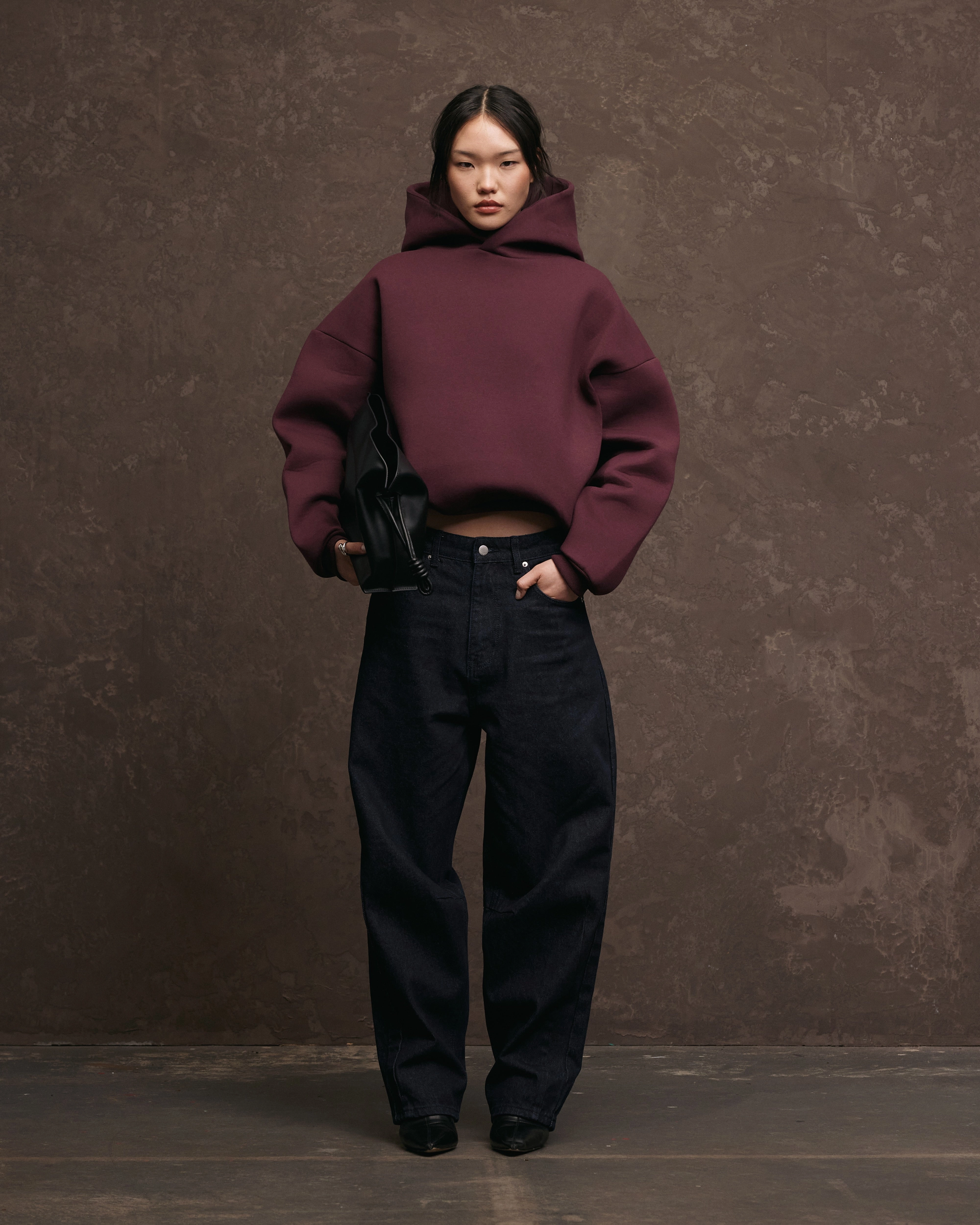 Fashion Feel Cozy Vibe Nothing Nimbus Hoodie | Mulberry