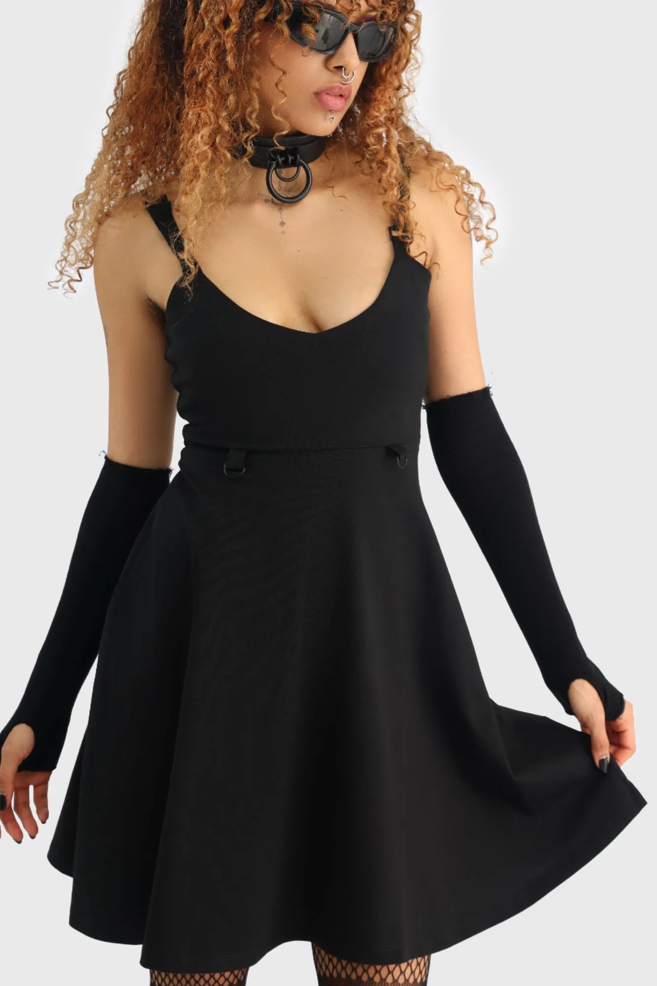 Timeless Cut Soft Shape Obscurita Mini Dress