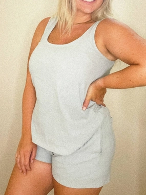 Ocean Blues Short Set In Baby Blue Vacation Outfit Easy Match