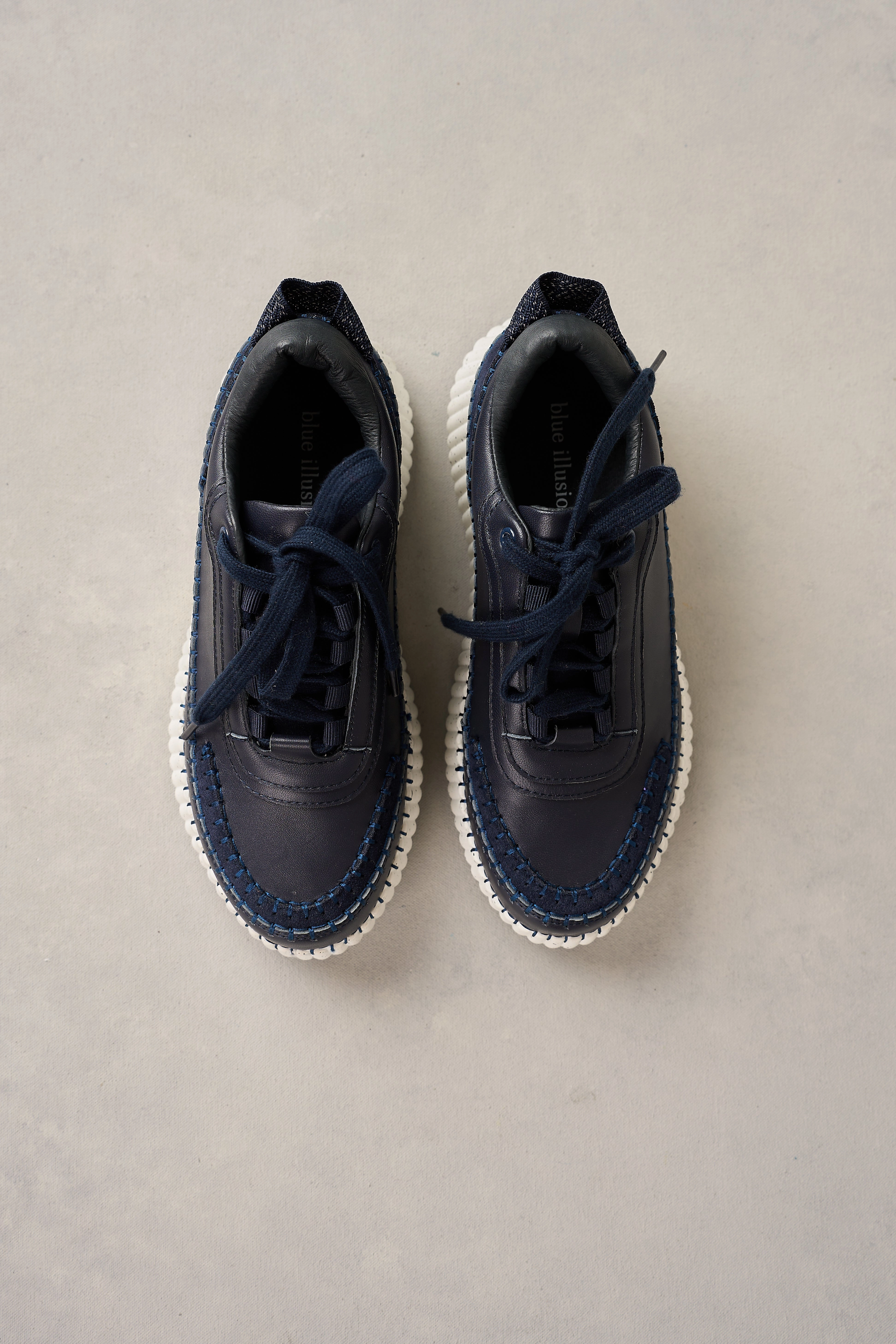 Street Friendly Celine Leather Sneaker - Ink