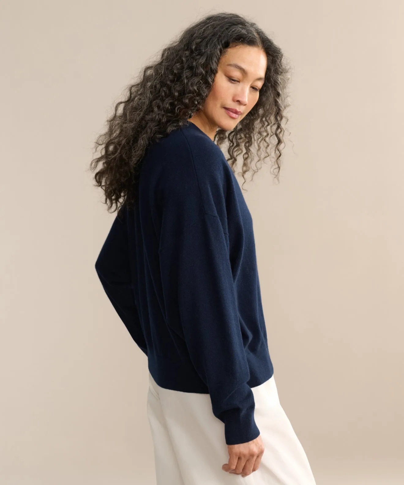 Home Layer Cashmere Marina Crewneck