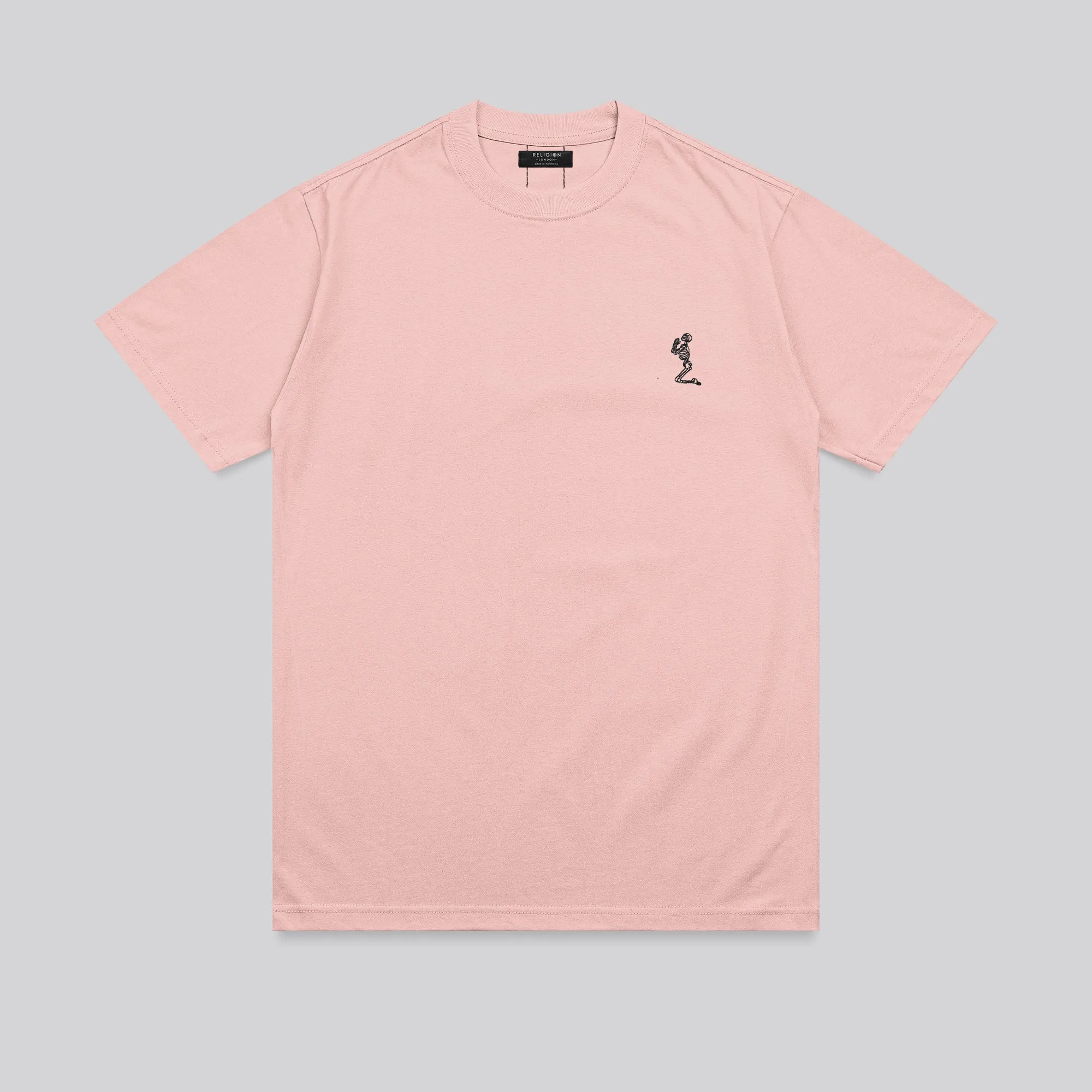 Seasonal Trend OIL WASH T-SHIRT CLARET