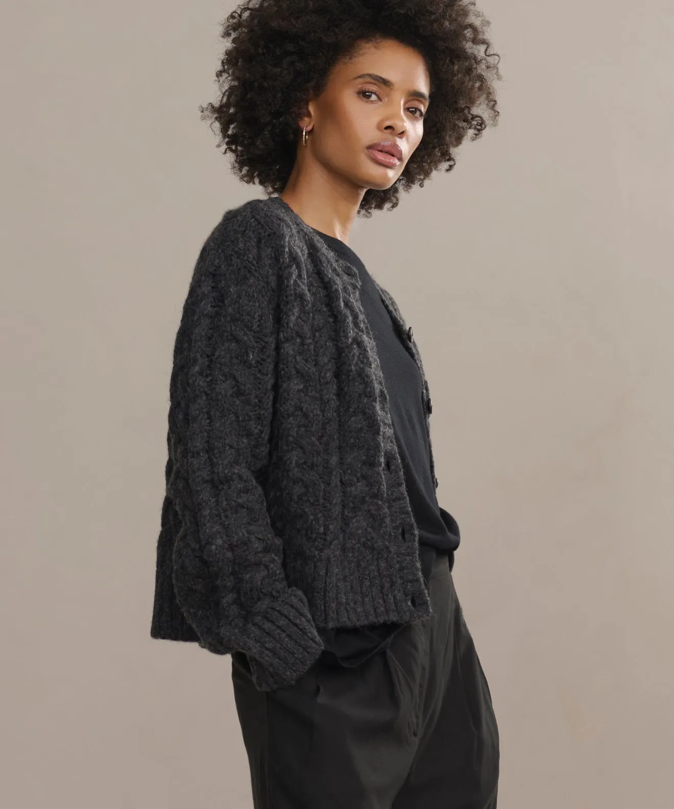 Cable Juliette Cardigan Closet Essential