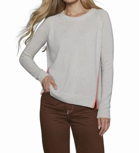 Opening Act Sweater In Snow Sprinkle Layering Fashion