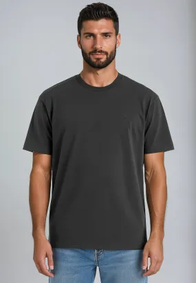 ORGANIC CORE T-SHIRT BLACK OYSTER Plus size clothing