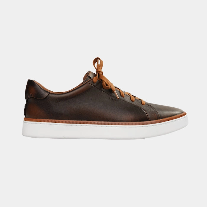 Mens Kizik Sonoma in Brown Machine Washable Fabric