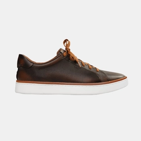Mens Kizik Sonoma in Brown Machine Washable Fabric