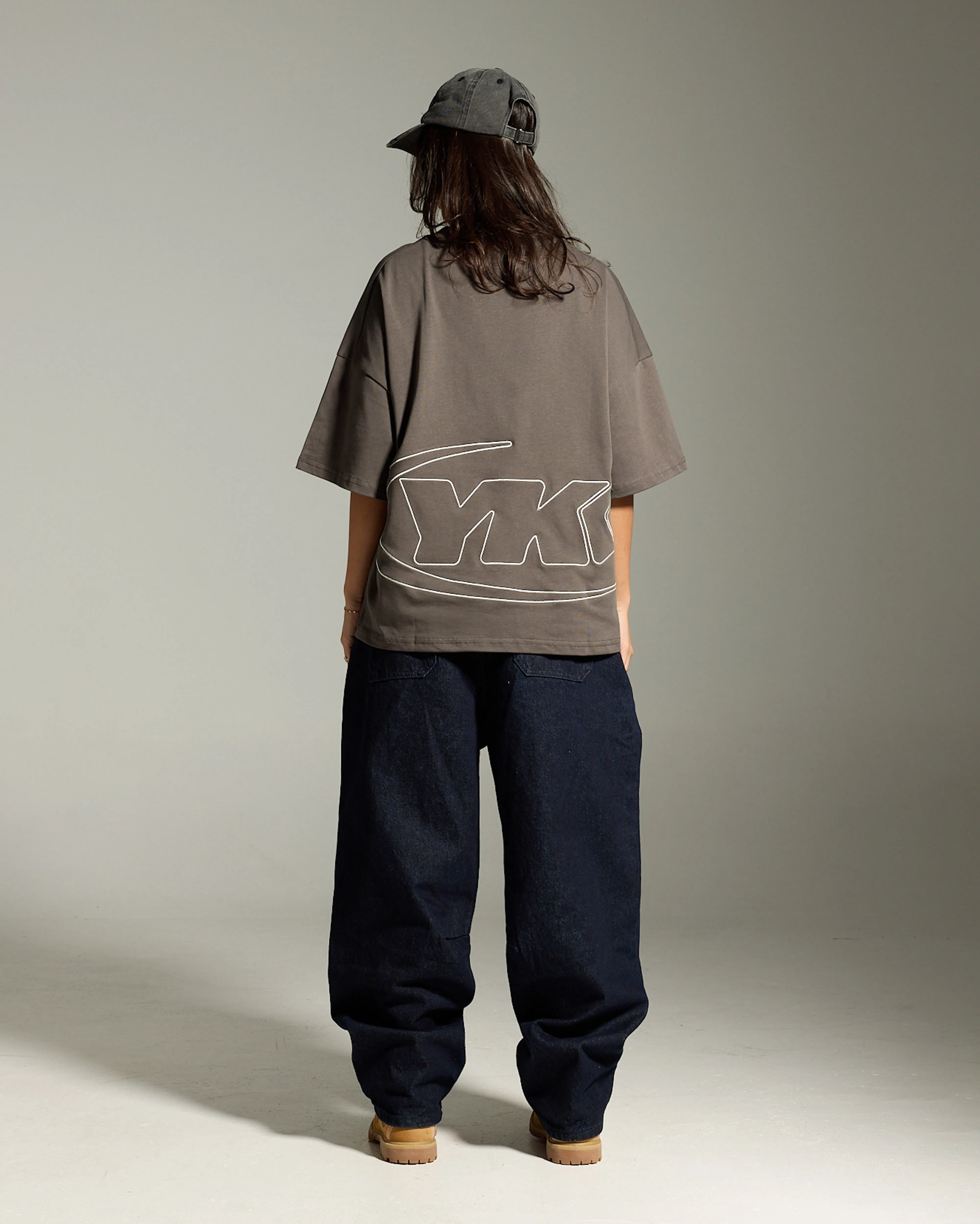 StretchComfortWeave Holiday Style Outline Icon Tee | Graphite