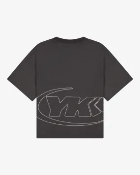 Outline Icon Tee | Graphite ReinforcedNeckline Daily Style Trend