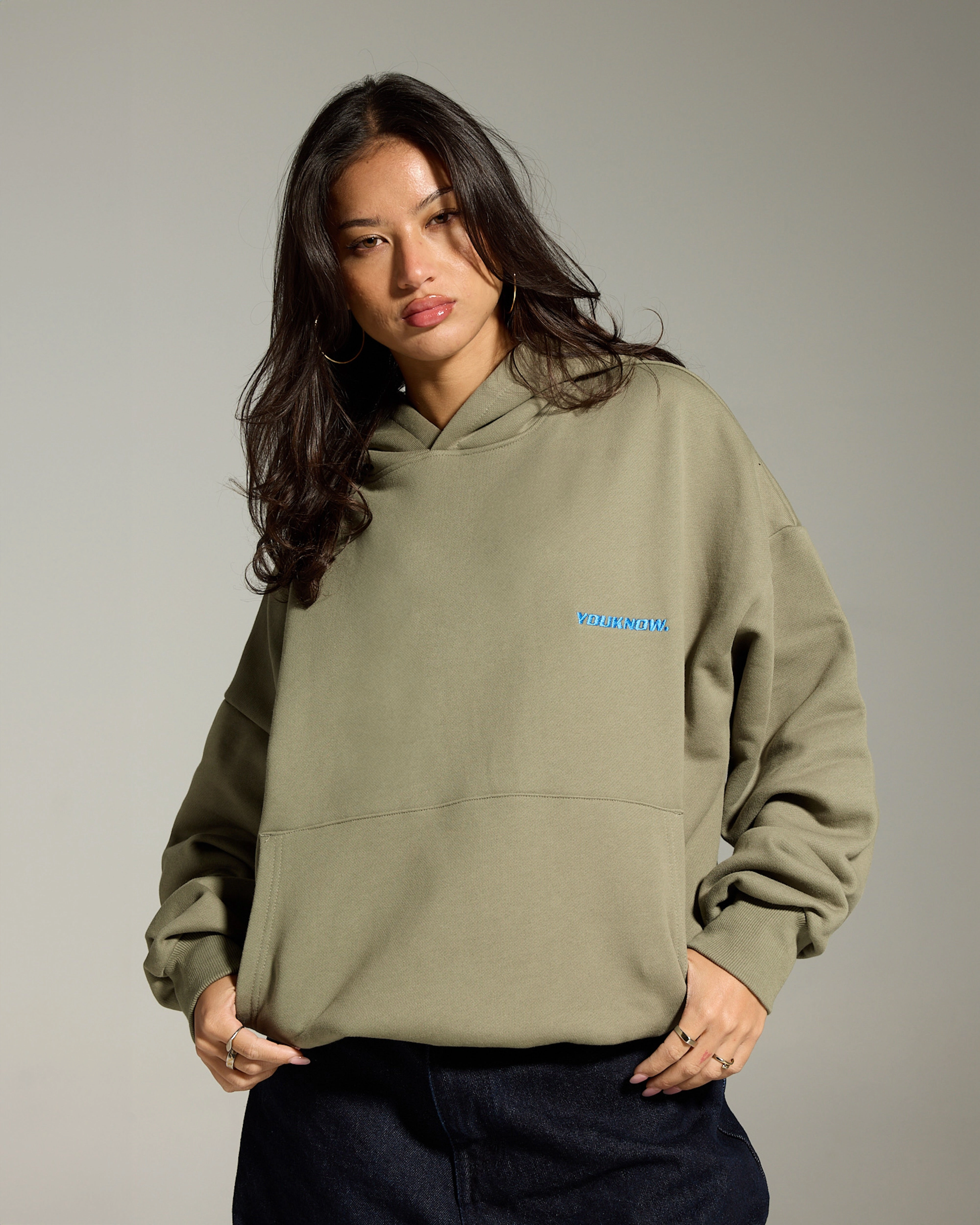 Fitness wear Outline Icon Hoodie | Pistachio