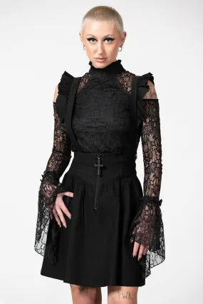 Light Outfit Moisture wicking Yuna Suspender Skirt