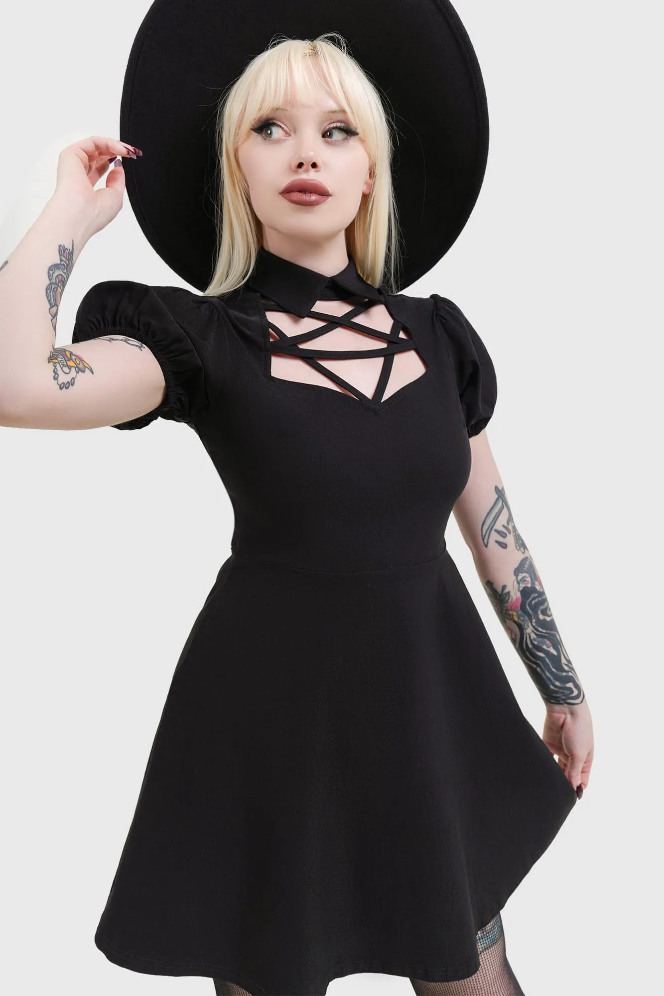 Pentaphase Dress Theater-Night animal-print