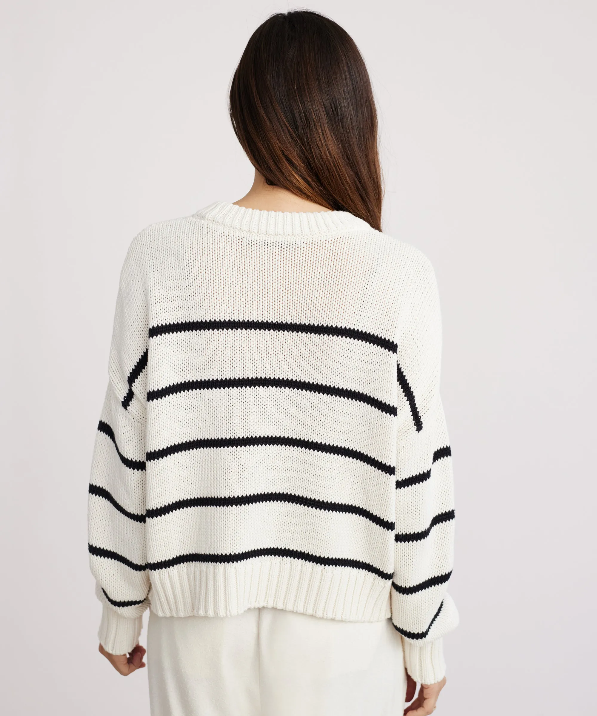 Essential Comfort ShrinkageResistant Weave Chloe Crewneck