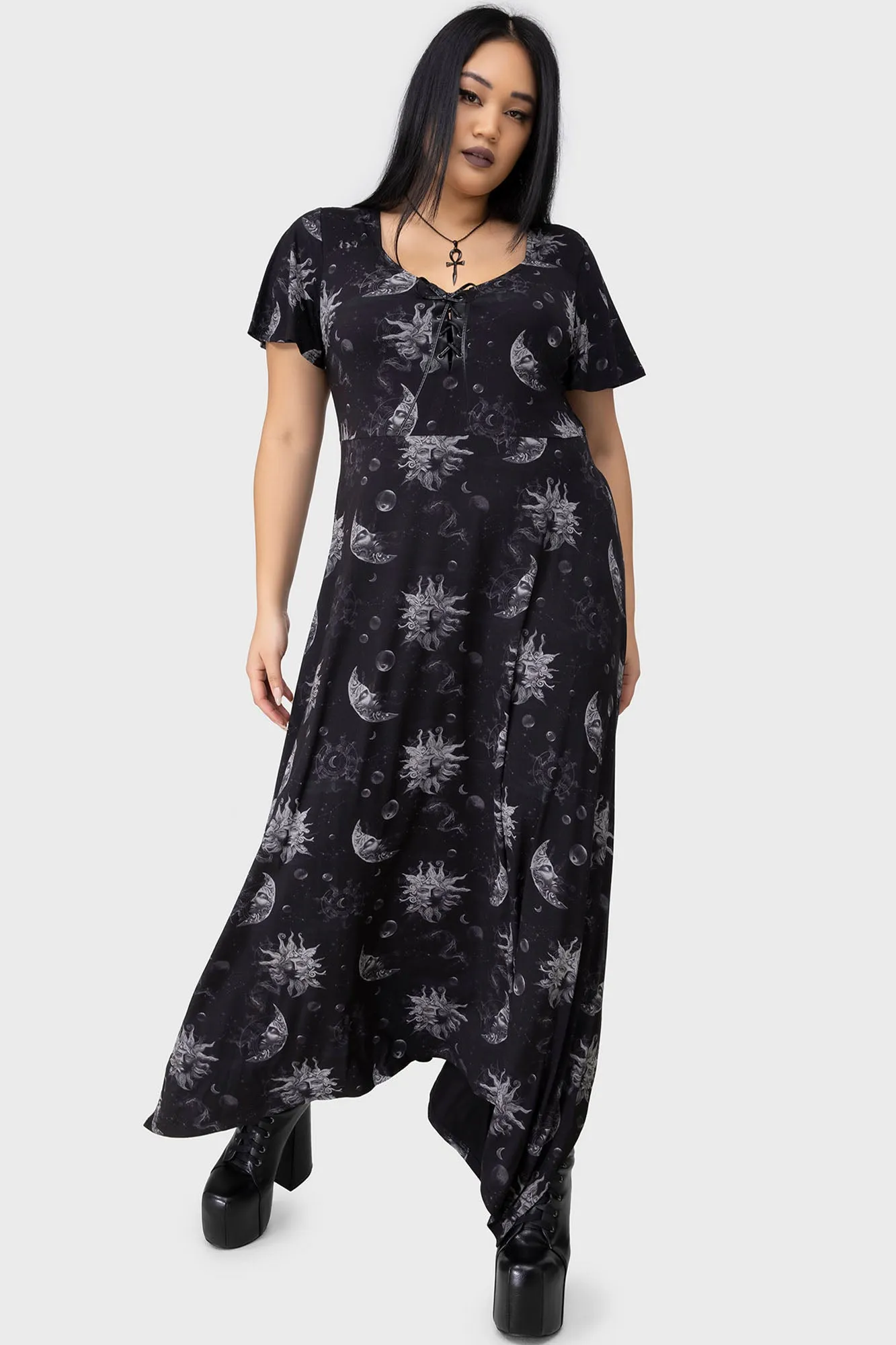 Moment Glow Umbral Dress