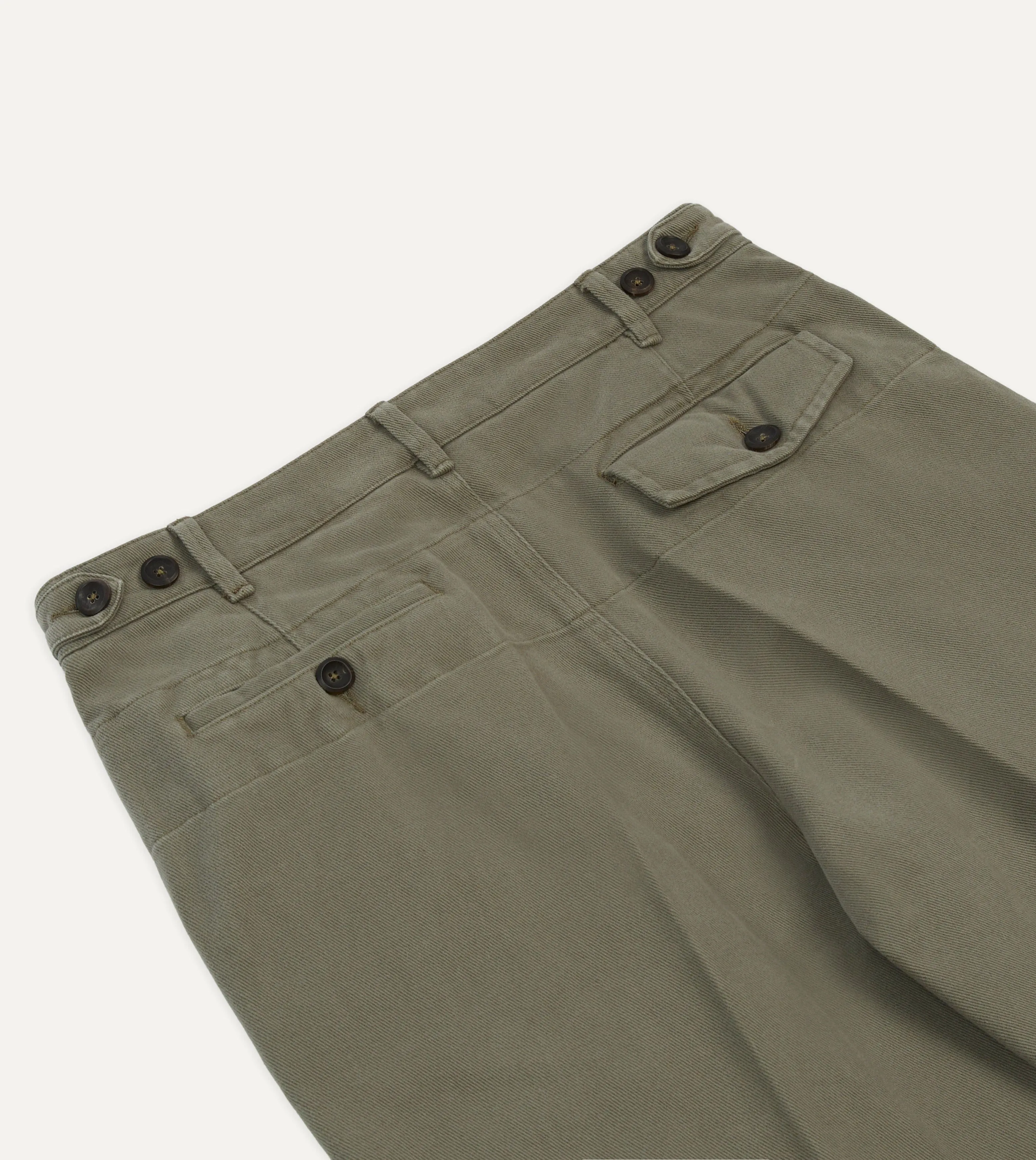 Sport Ready Fit Reinforced Knees Khaki Heavy Cotton Twill Games Trousers
