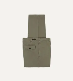 Chilly Day Ready Khaki Heavy Cotton Twill Games Trousers